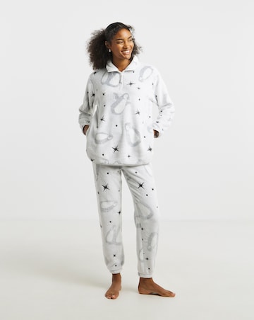 Pretty Secrets Quarter Zip Fleece Twosie