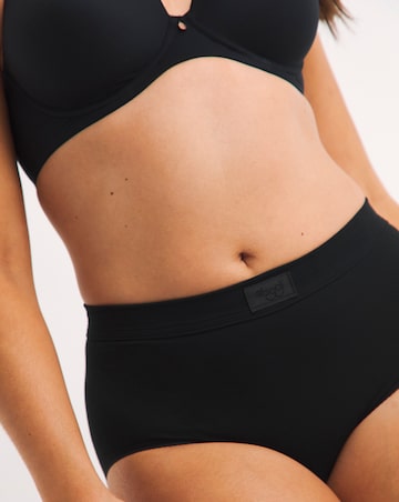 Sloggi 2Pack Double Comfort Cotton Maxi Knickers Black