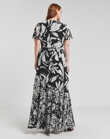 Joanna Hope Maxi Tie Waist Dress
