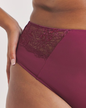 Pretty Secrets (2 Pack) New Ella Full Brief Knickers Fig/Cherry
