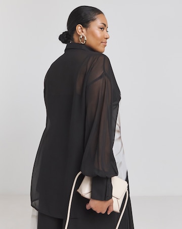 Joanna Hope Chiffon Shirt