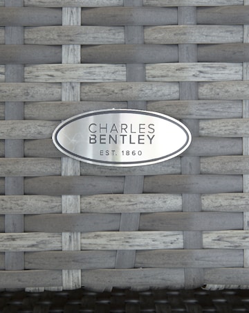 Charles Bentley 3 Piece Stacking Rattan Bistro Set