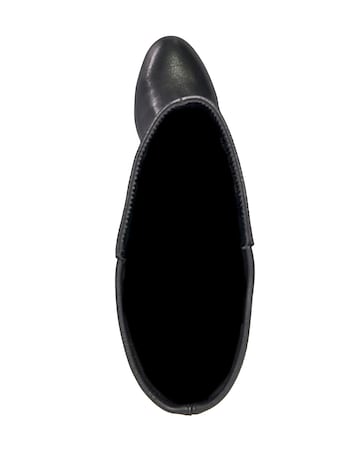 Dune Tayla Knee High Leather Boots Standard Fit