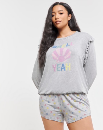 Pretty Secrets Jersey Short Pyjama Set