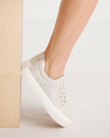 Chelsea Embellished Trainers Extra Wide EEE Fit