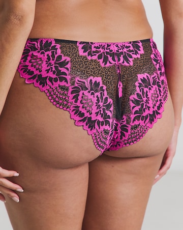 Ann Summers Seductive Siren Brazilian Black/Pink