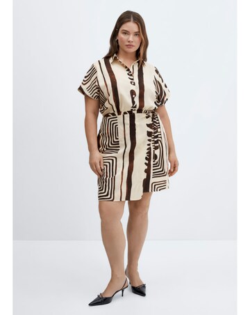 Mango Karina Shirt Mini Dress