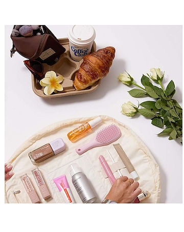 The Flat Lay Co. Parachute Drawstring Makeup Bag-Patisserie