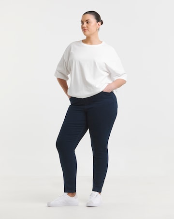Indigo Highwaist Super Stretch Slim Jeans
