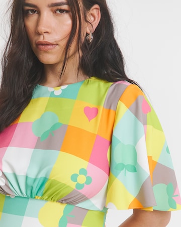 Twisted Wunder Ziggy Check Dress