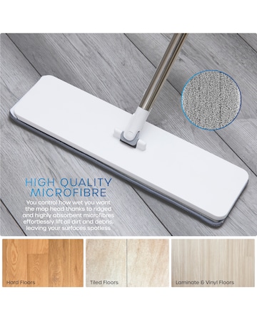 Swan Elevate Flat Mop & Bucket