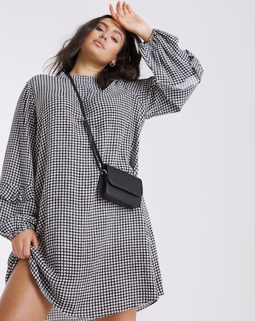 Finery London Check Rose Dress