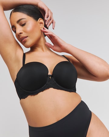 Gossard Superboost Lace Strapless Wired Bra Black
