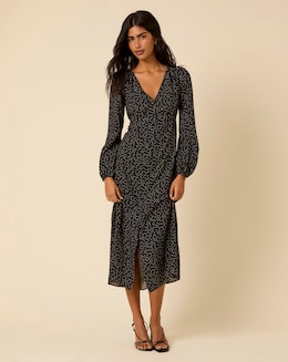 Nobody's Child Kennedy Spot Midi Dress