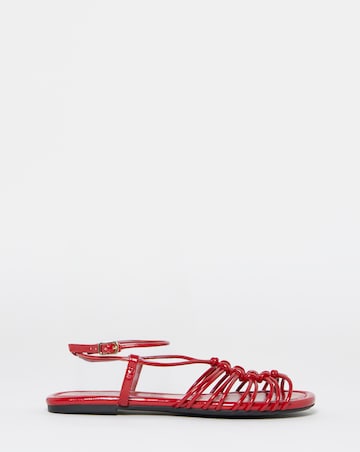 Cinder Tubular Woven Flat Sandals - Extra Wide Fit (EEE)