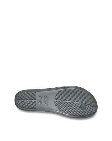 Crocs Carbon Miami Jelly Round Toe Flip - Standard Fit