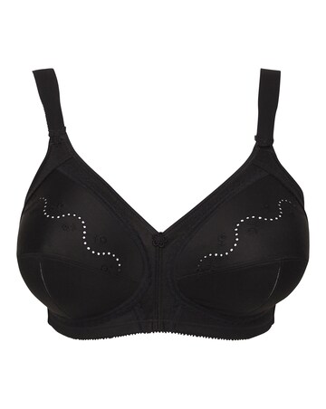 Triumph Doreen Cotton NonWired Bra Black