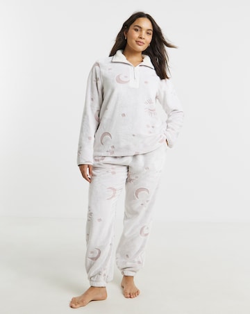 Chelsea Peers Zip Up Fleece Lounge Set
