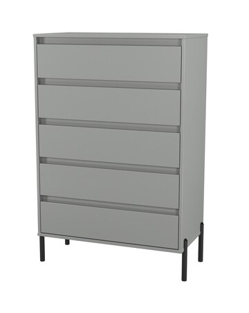 Sloan Ready Assembled 5 Drawer Chest