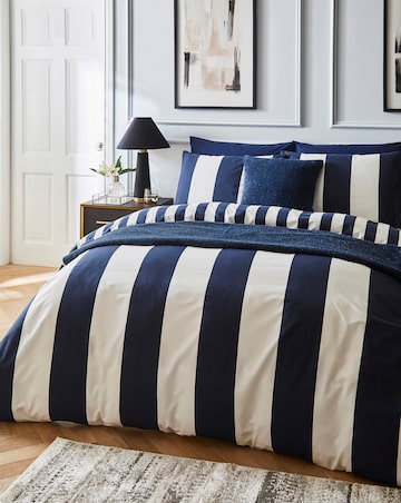 Joanna Hope Stripe Duvet Set