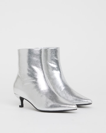 Mambo Kitten Heel Ankle Boots - Extra Wide Fit (EEE)