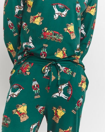 Chelsea Peers Jersey Xmas Crew Mens Pyjama Set - Family Pyjamas