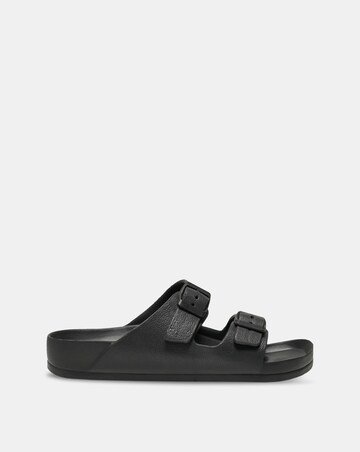 Only Cristy Slip On Double Strap With Buckle Sandals Standard Fit