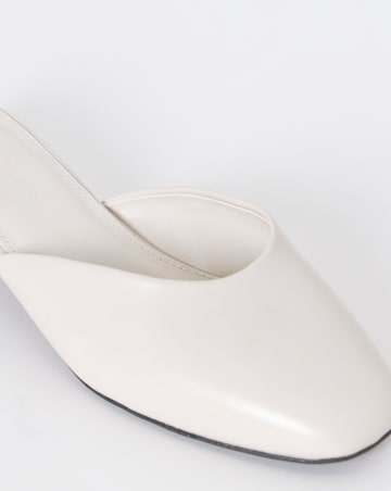 Lisa Low Block Heel Mules - Extra Wide Fit (EEE)