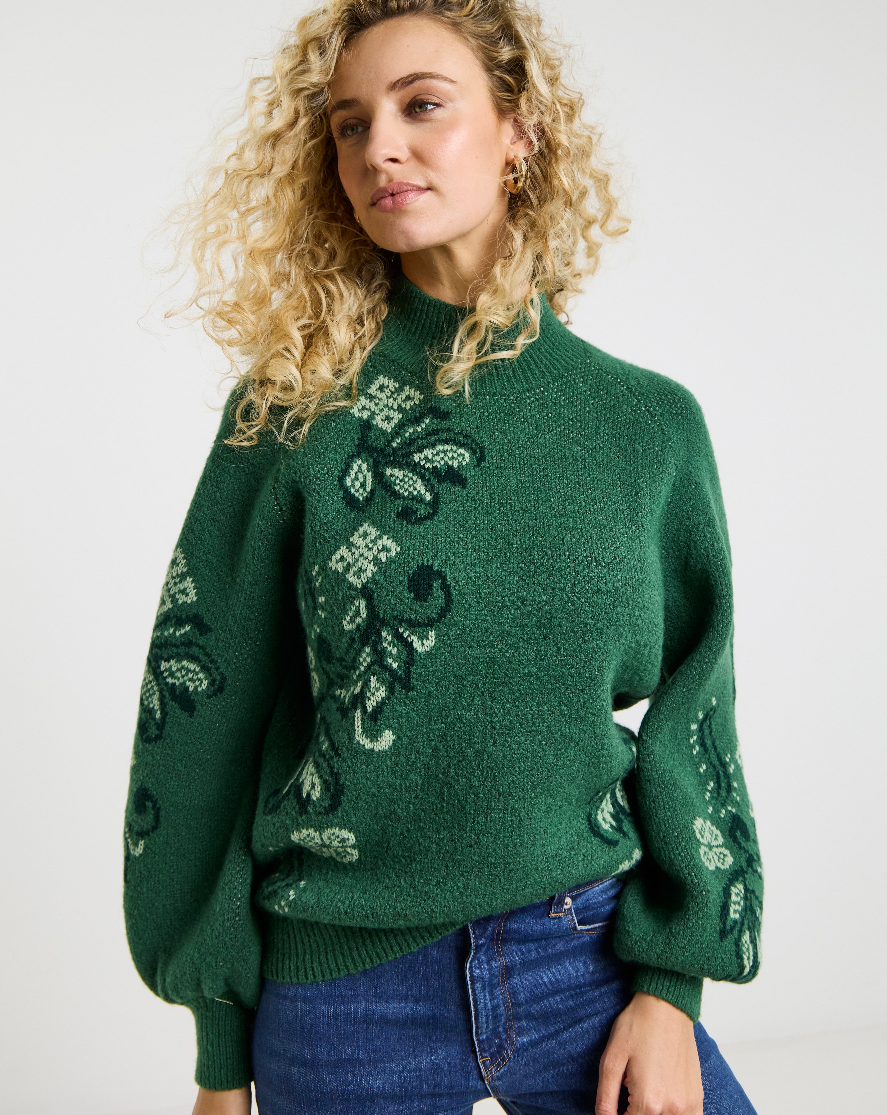 Joe Browns Perfectly Paisley Jumper | Simply Be
