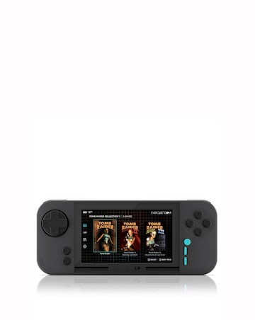 Evercade EXP-R Retro Handheld Gaming Console and Tomb Raider Bundle