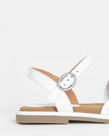 Renata Soft Twist Two Part Sandals - Wide Fit (E)