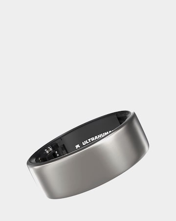 Ultrahuman Ring AIR Bluetooth Smart Ring - Raw Titanium - Size 7