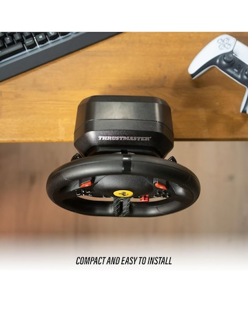 Thrustmaster T98 Ferrari GTB Racing Wheel and Pedal Set for PS5 / PS4 / PC