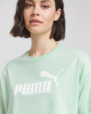 PUMA Essentials Cropped Logo T-Shirt
