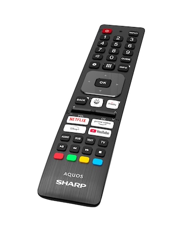 SHARP 2T-C40HE3245KB 40in QLED Full HD Smart TiVo LED TV with Freely