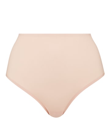 Figleaves Smoothing High Waisted Brief - Latte