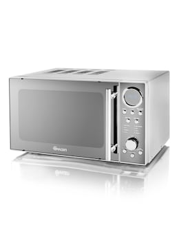 Swan SM3080LN 20Litre Digital Microwave - Stainless Steel