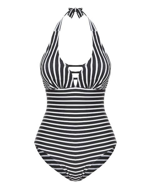 Halter Neck Padded Non Wired Swimsuit