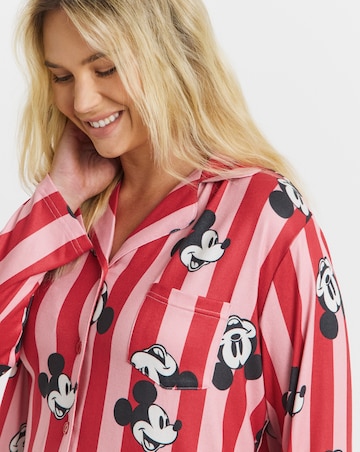 Mickey Mouse Button Through Pyjama Set