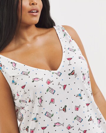 Pretty Secrets Value Sleeveless Nightie Length 48 Inches