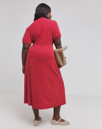 Joe Browns Jersey Polka Dot Midi Dress