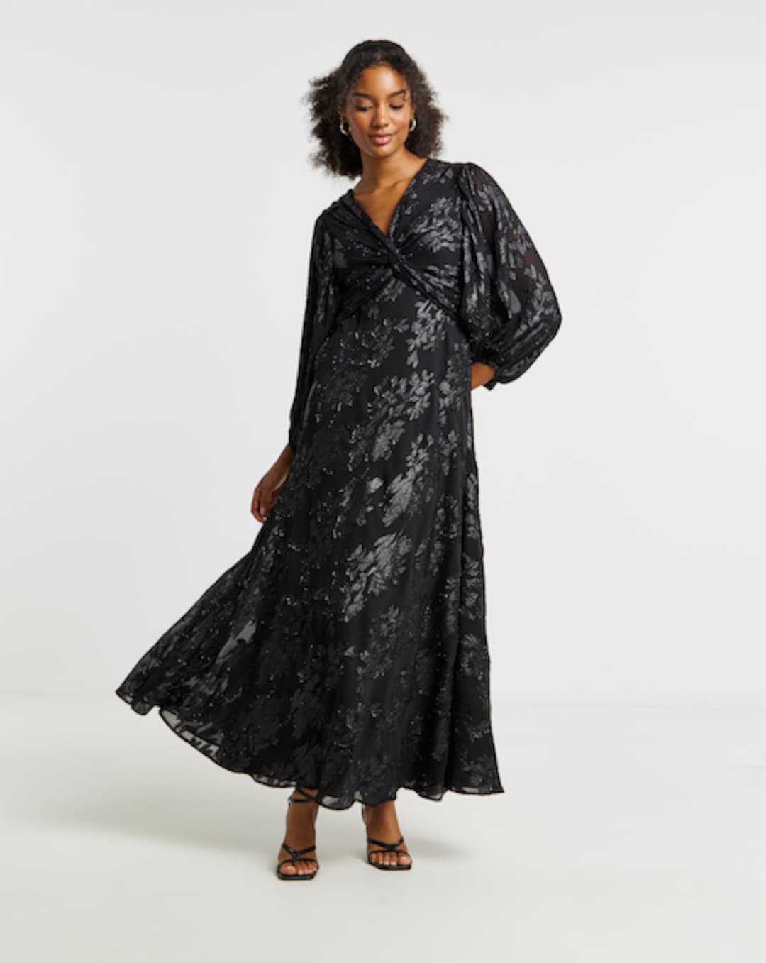 sachin and babi light blue dress Plus Size Black Occasion Dresses main image 0