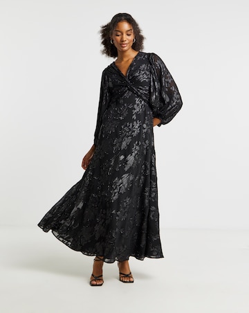 Joanna Hope Lurex Maxi Dress