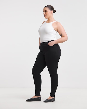 Black 24/7 Stretch Skinny Jeans