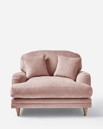 Azra Chenille Snuggle Chair