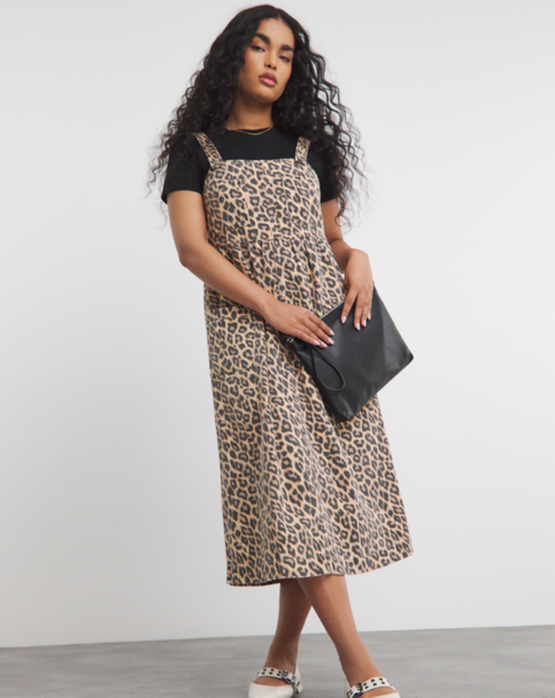 Nobody's Child Denim Sandra Embroidered Midi Dress | Simply Be