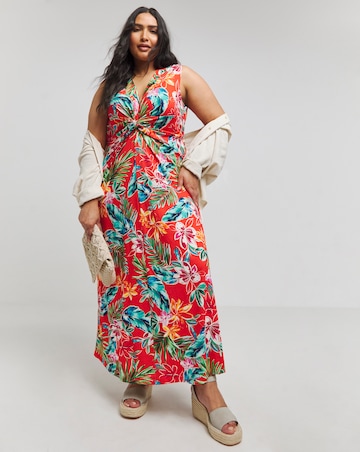 Joe Browns Favourite Knot Front Jersey Maxi Dress | Simply Be