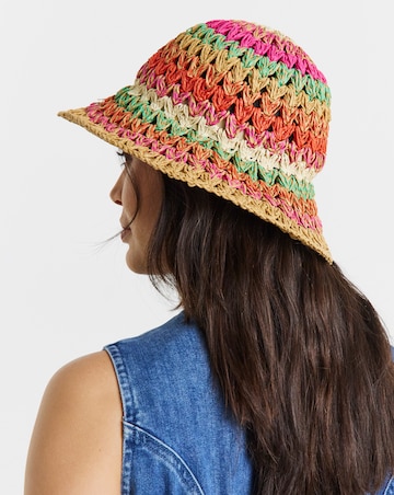 Multi Crochet Bucket Hat