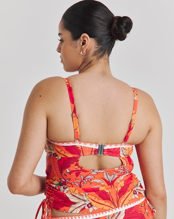 Figleaves Frida Underwired Bandeau Tankini Top