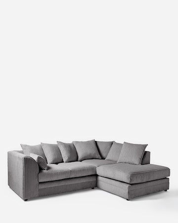 Ferguson Jumbo Cord Right Hand Chaise Sofa